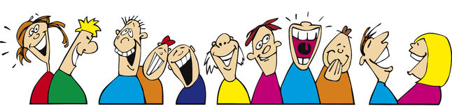 Happy People Laughing Royalty - Happy People Clipart