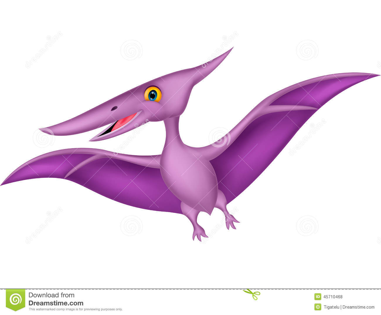 Pterodactyl Clipart Vectorby 