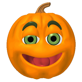 Happy Pumpkin Face Clipart Animated Pumpkin Clipart