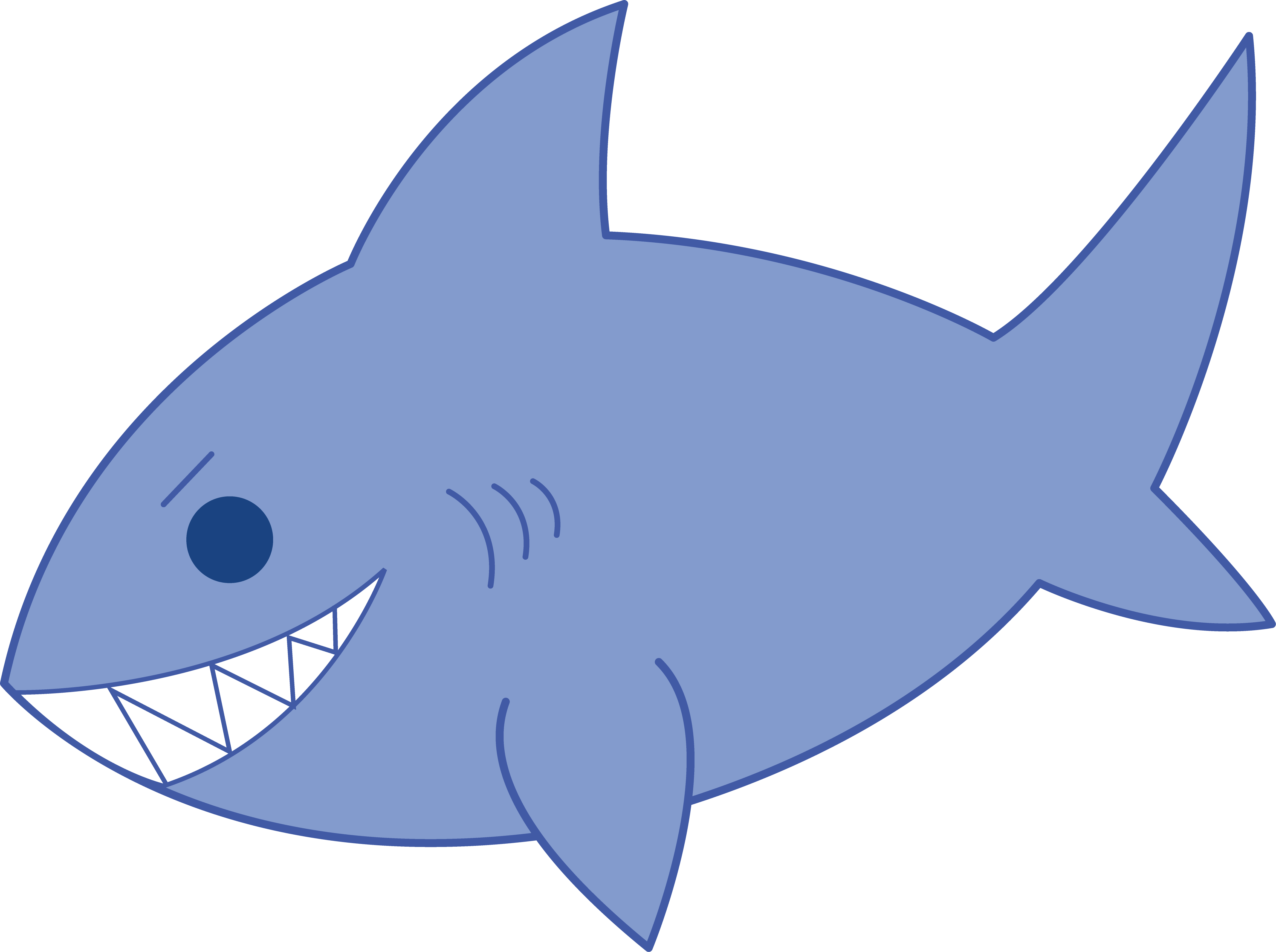 Happy Shark Clip Art | Clipart library - Free Clipart Images