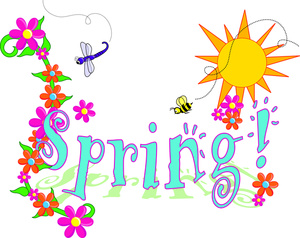 Happy Spring Clip Art Clipart Best