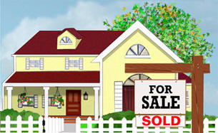 Happy Spring Real Estate Imag - Real Estate Clipart Free