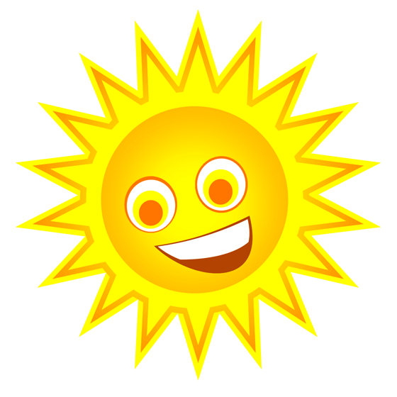 Happy Sun Clipart #12671 - Happy Sun Clipart