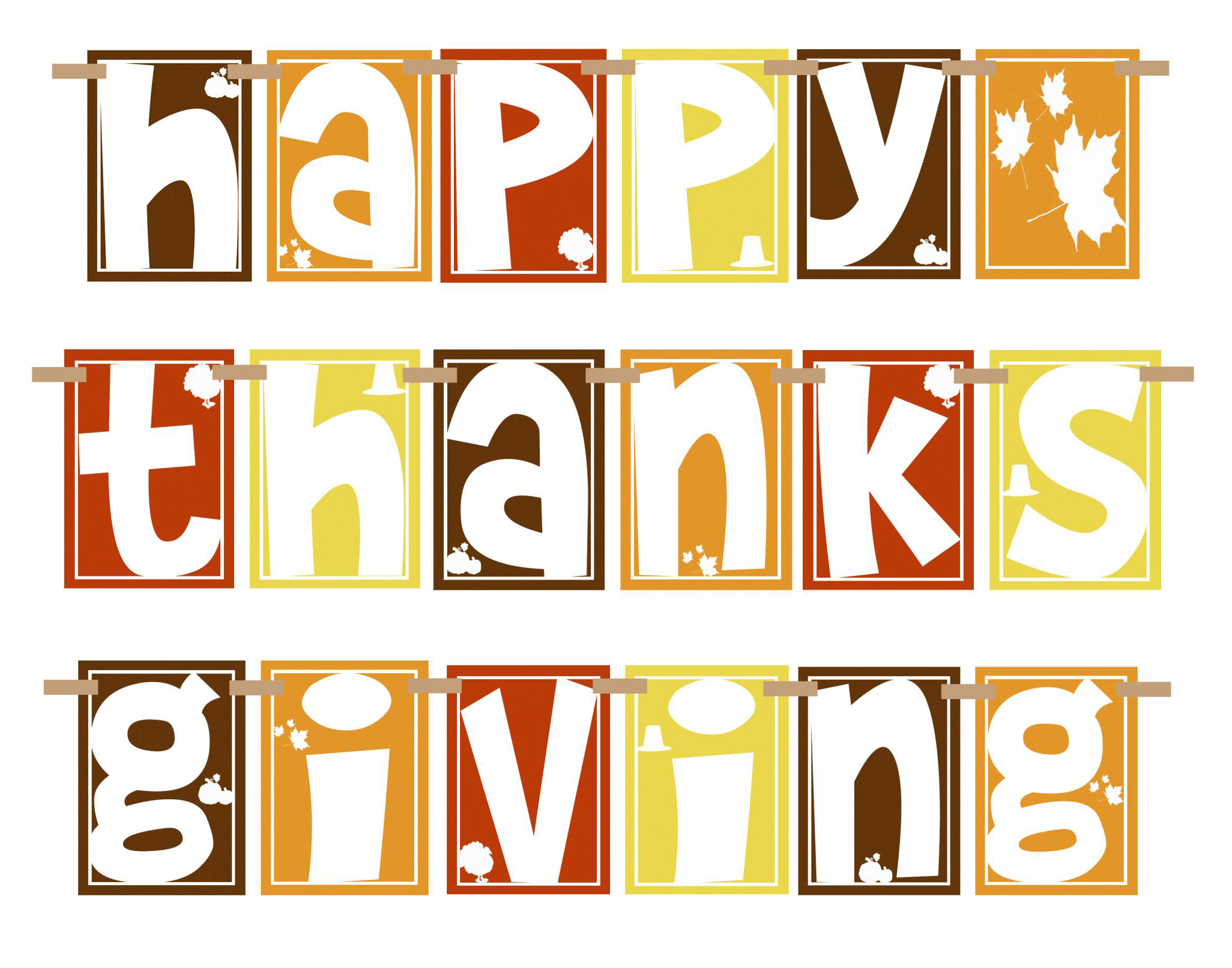 Happy Thanksgiving clipart