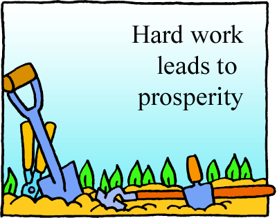 Hard Prosperity clip art . - Hard Work Clip Art