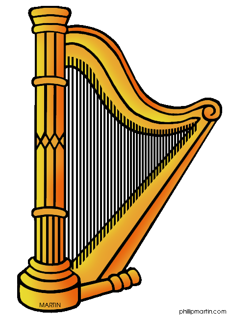 Harp clipart cliparts of free