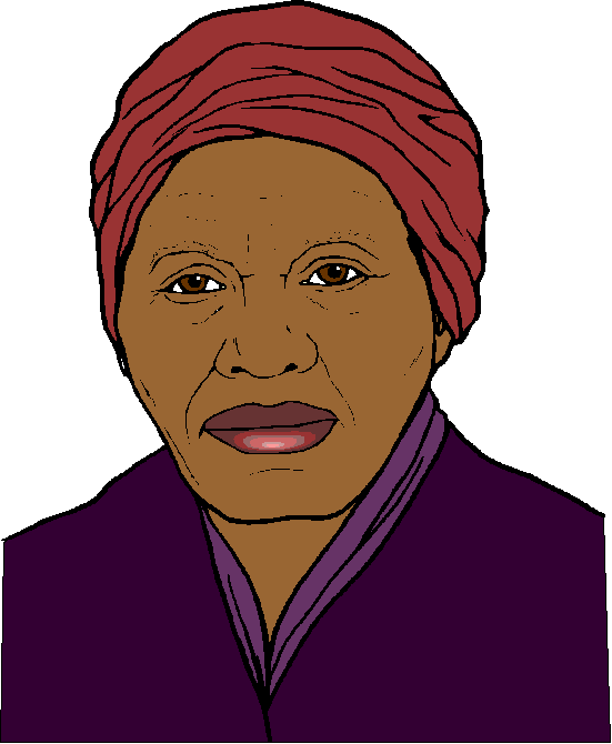 Harriet Tubman Coloring Page 