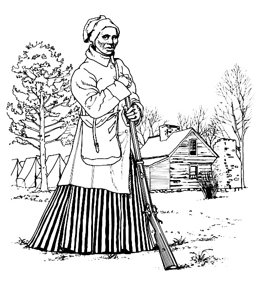 ... Harriet Tubman Coloring Page ...