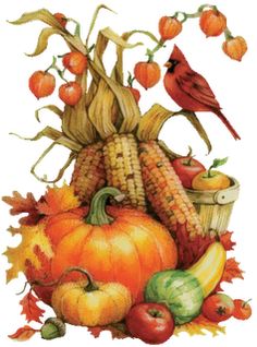 Harvest Time-Thanksgiving .