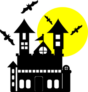 Haunted House Clip Art - Clipart Haunted House