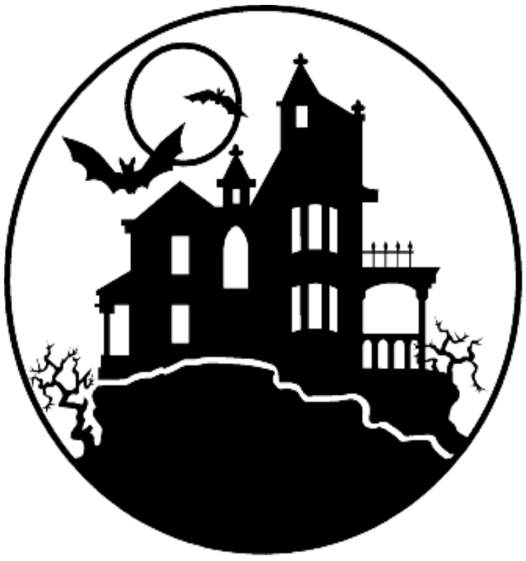 Haunted House Clip Art - Clipart Haunted House