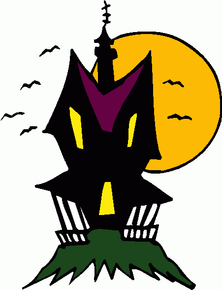Haunted House Clip Art - Haunted House Clipart
