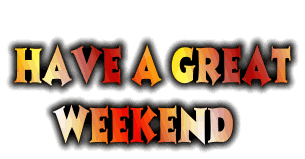 Have A Good Weekend Clipart