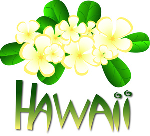hawaiian flower clip art