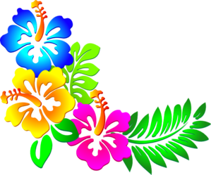 Hawaiian Lei Clipart; Hibiscu