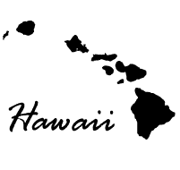 Hawaiian Islands. Hawaiian Islands. Illustrated Clip Art ...