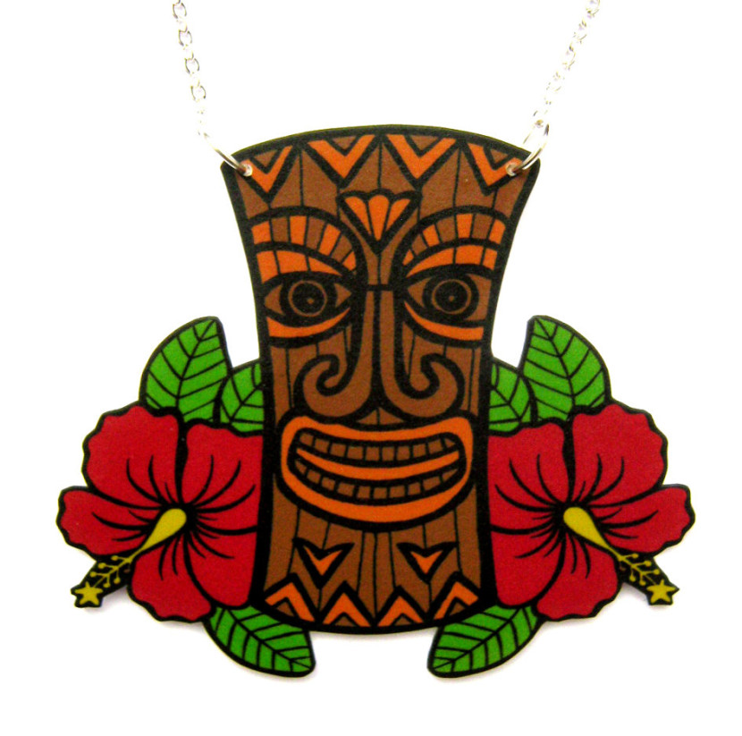 Hawaiian tiki clip art - Hawaii Clipart