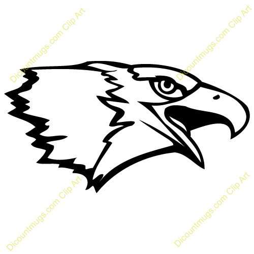 hawk head clipart - Eagle Head Clip Art