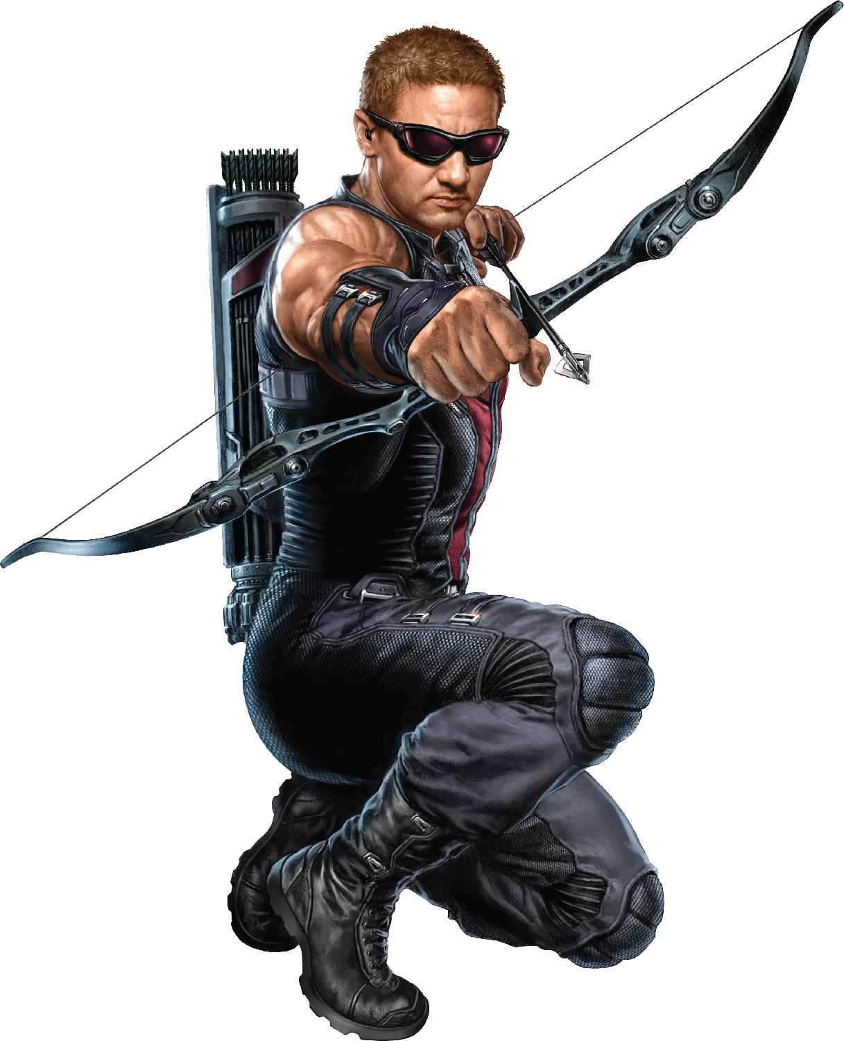 Download PNG image - Hawkeye Clipart 594