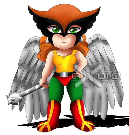 Hawkgirl Clipart PNG image - 