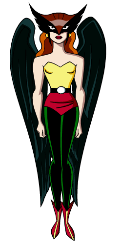 Hawk Girl Logo Clipart #1