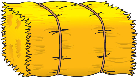 Hay Bale Free Clipart #1