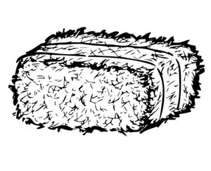 Hay Bale Clipart