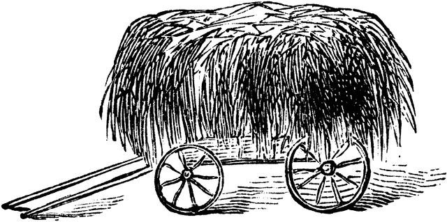 Hay Wagon. Hay Wagon. Hay Clip Art