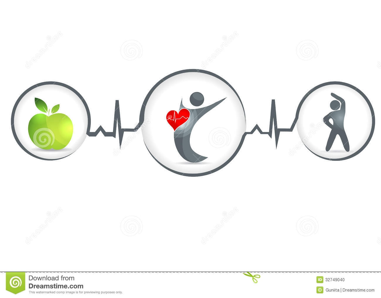 Health and Wellness Clip Art
