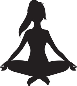 Health and Wellness Clip Art. Yoga and Pilates Classes