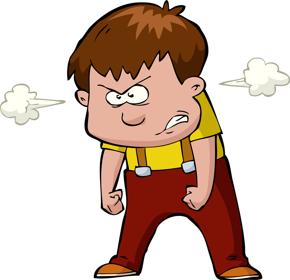 Healthy Anger A More Producti - Angry Clip Art