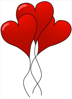 heart-ballons - Heart Images Clip Art Free
