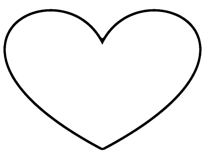 Heart black and white black and white heart clipart 2