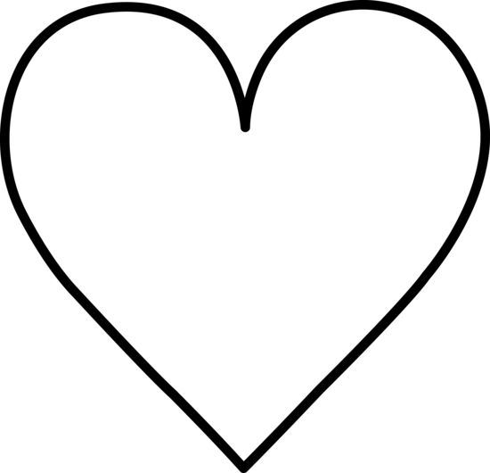 Heart black and white heart black and white heart clipart clip art 3