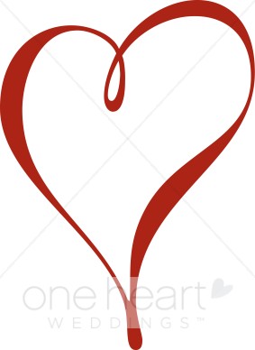 Red Heart Clip Art - Heart Clipart