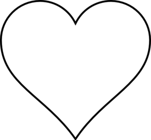 Heart Outline Clip Art - Heart Outline Clipart