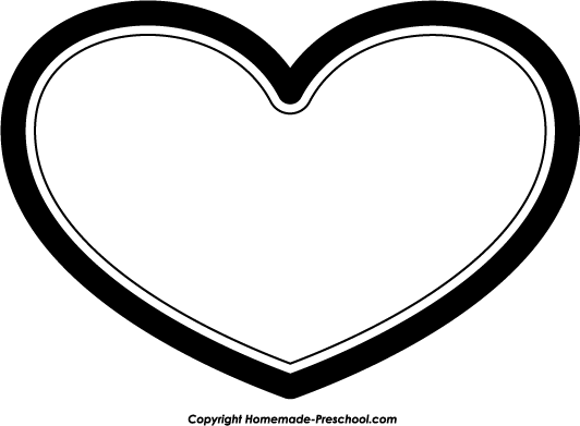 11 Black And White Heart Tatt