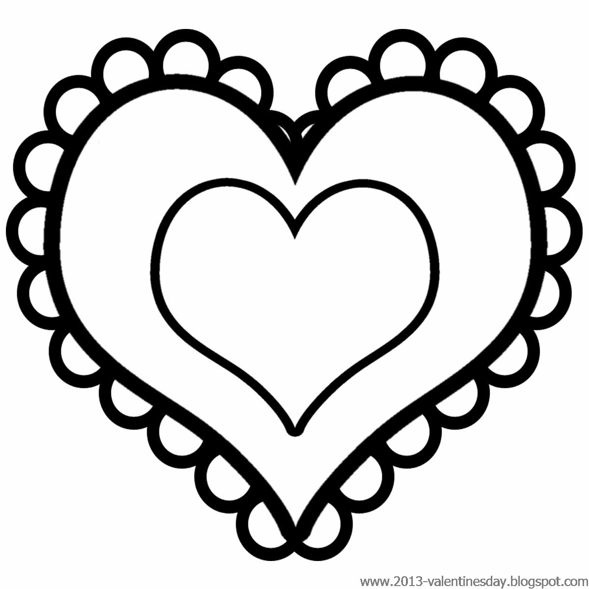Heart Clipart Black And White