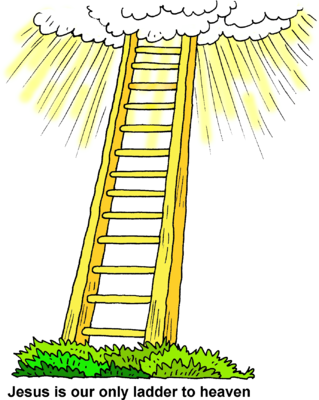 Heaven Ladder Clipart - Clipart Heaven