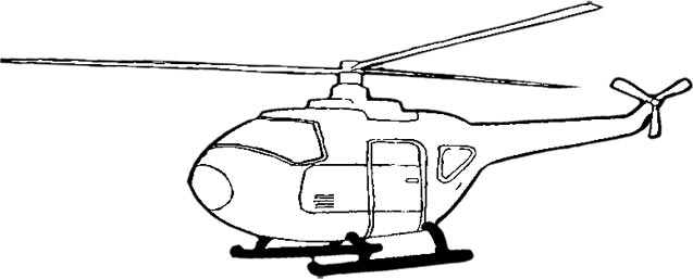 Free Cute Cartoon Helicopter 
