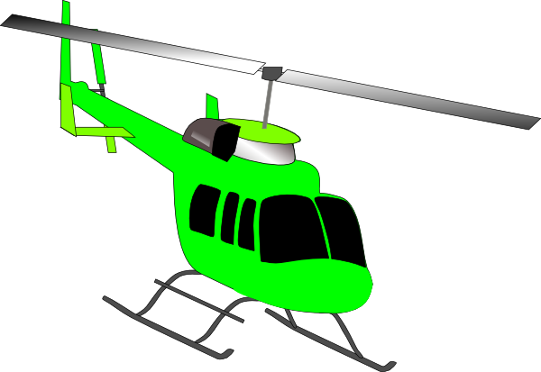 Download this image as: - Helicopter Clipart