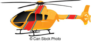 . ClipartLook.com helicopter - vectors illustration shows a yellow helicopter