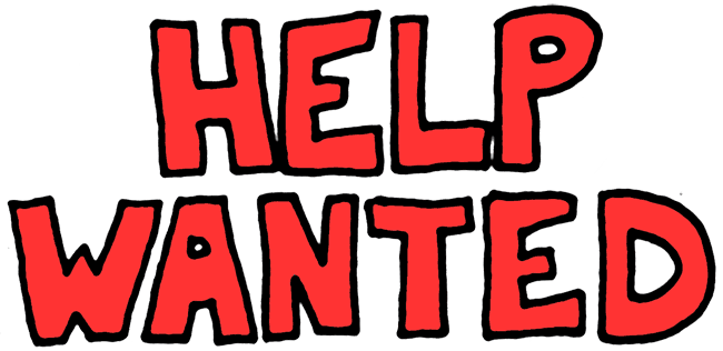 Help Wanted SIgn Clipart