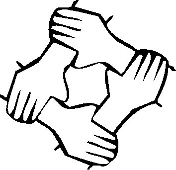 helping hands clipart