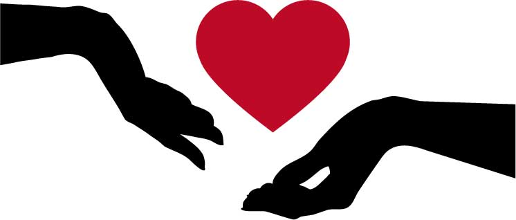 Helping Hands Heart Logos