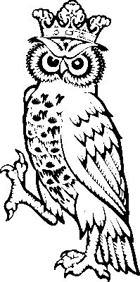 Heraldic clip art owl_supp1
