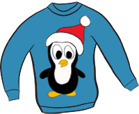 Here We Have A Super Cute Piece Of Christmas Sweater Clipart A