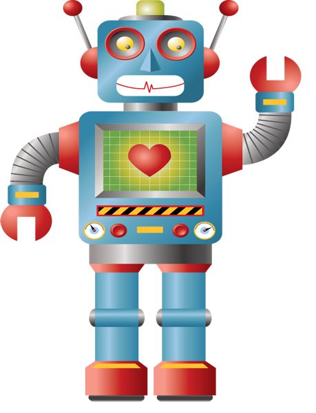 Here you will find clip art o - Robot Clip Art
