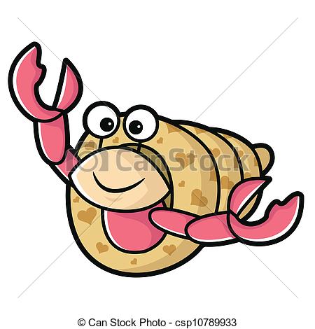 hermit crab clipart