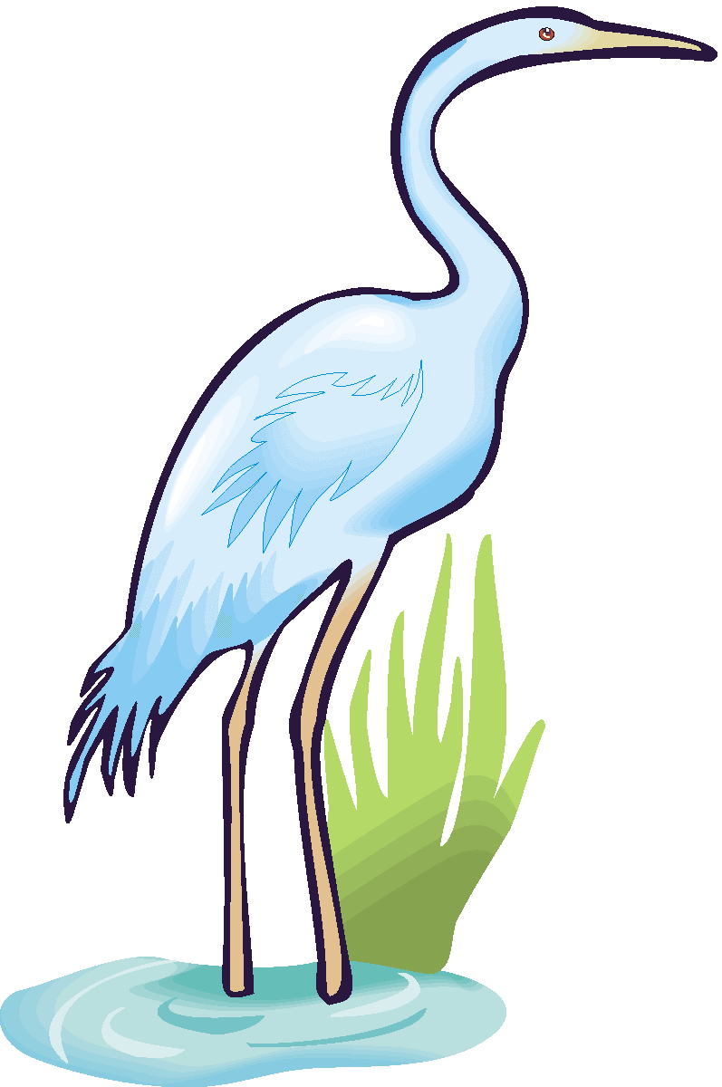Heron Clip Art - Heron Clipart